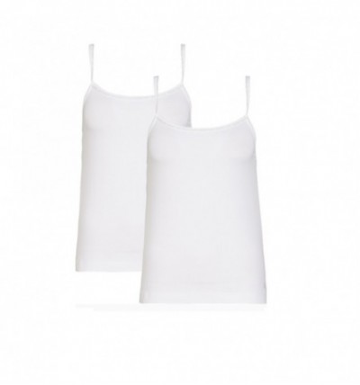 Calvin Klein CAMISOLE 2PK Donna Spalla Stretta