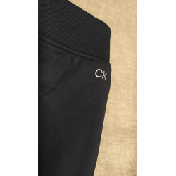 Calvin Klein Pantalone Tuta Donna, Nero