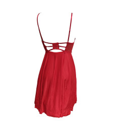 Baby Doll Push Up, Perizoma, Rosso