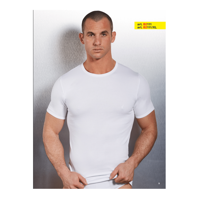 T-Shirt Caldo Cotone Uomo Girocollo