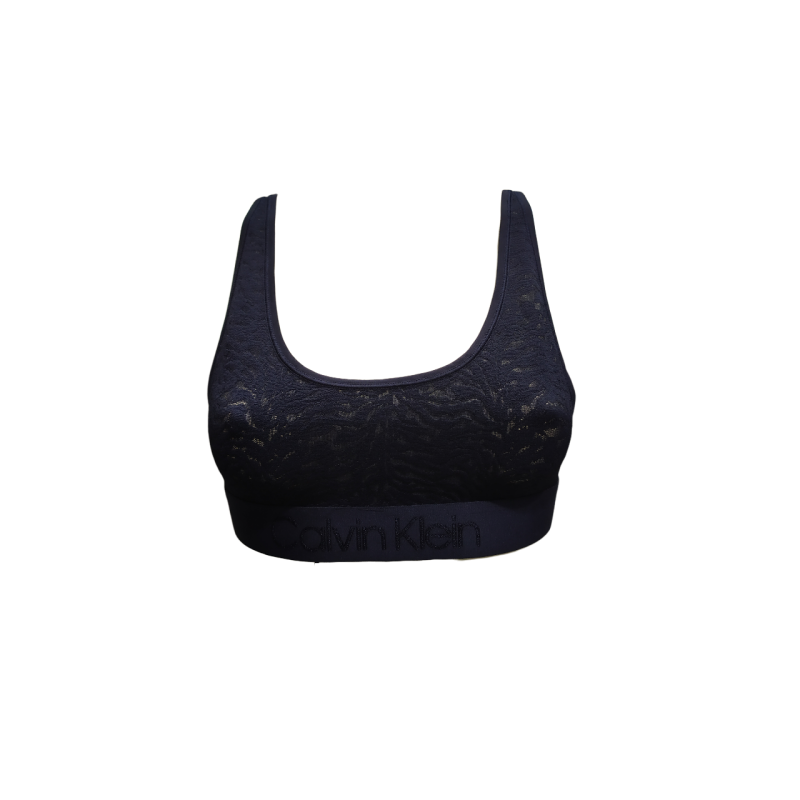 Calvin Klein Bralette Unlined Tessuto Lavorato