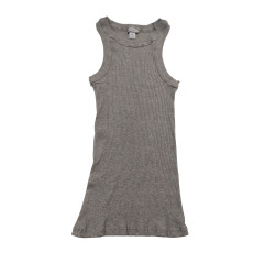 Egi Basic Cotton Top Cotone Plissè Scollo Halter