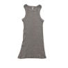 Egi Basic Cotton Top Cotone Plissè Scollo Halter