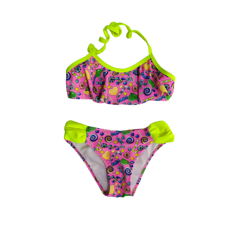 Gocce Di Mare Bikini, Ragazza, Fuxia/Fluo